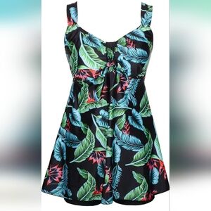 DANIFY Tummy Control Tankini Swimsuit